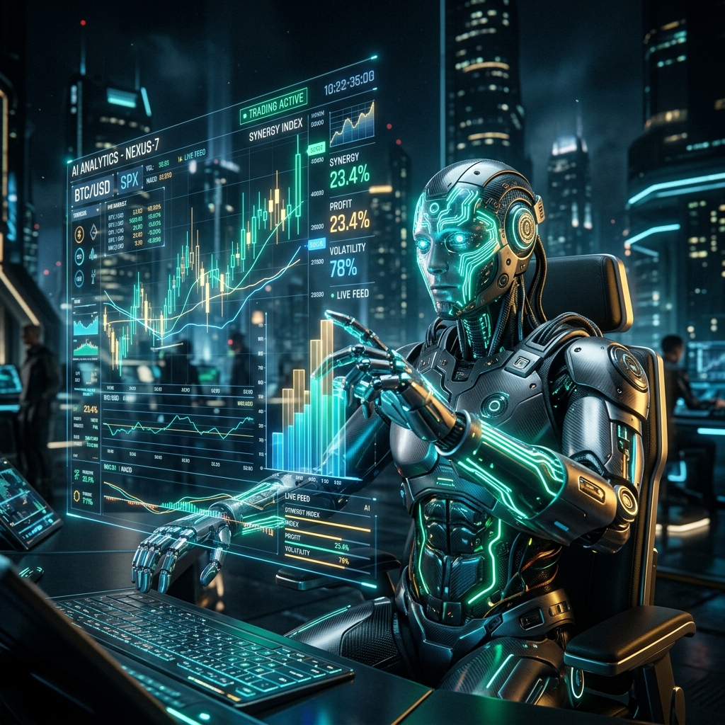3D AI Robot Trading Engine
